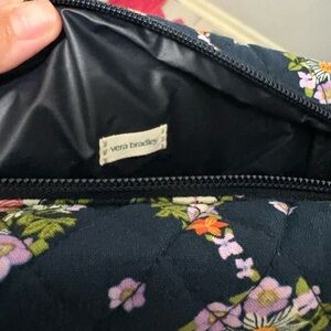 Vera Bradley Floral Quilted Bag - Black and Multicolor
